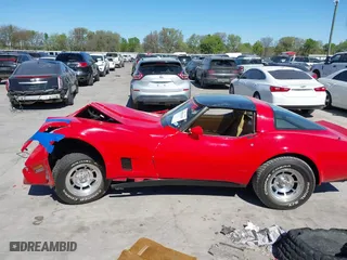1981 Chevrolet Corvette with VIN 1G1AY8768B5105437, listed as a IAAI auction lot 41842131 with 41,275 mi miles. Bid and sale history available at carsss.com. Image 14.