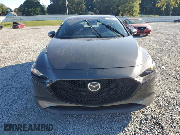 2019 Mazda 3 with VIN JM1BPBJM0K1134358, listed as a Copart auction lot 72412974 with 53,707 mi miles and Salvage title. Bid and sale history available at DreamBid. Image 5.