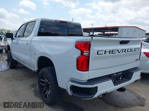 2023 Chevrolet Silverado 1500 RST with VIN 2GCUDEED6P1124688, listed as a IAAI auction lot 42028957 with 21,623 mi miles and . Bid and sale history available at DreamBid. Image 3.