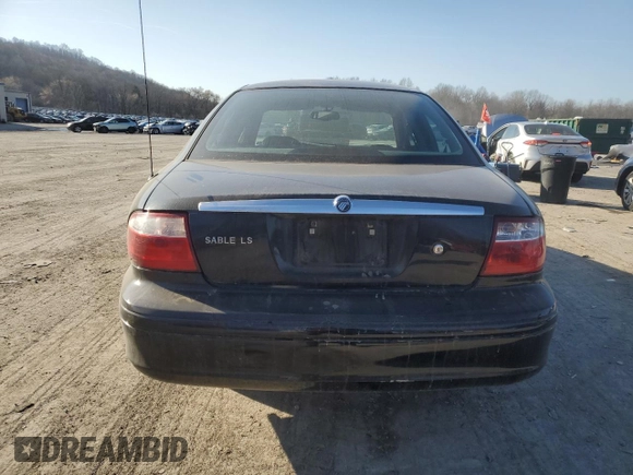 2005 Mercury Sable LS z VIN 1MEFM55S65A604240, wystawiony jako Copart lot #48103665 z przebiegiem 74 868 mil mil oraz Szkoda całkowita • Salvage title. Historia ofert i sprzedaży dostępna na DreamBid. Obrazek 6.