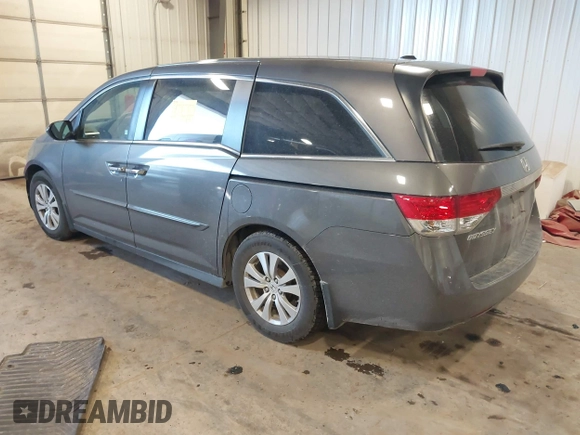 2017 Honda Odyssey SE with VIN 5FNRL5H33HB011792, listed as a IAAI auction lot 41718016 with 82,888 mi miles and . Bid and sale history available at carsss.com. Image 3.