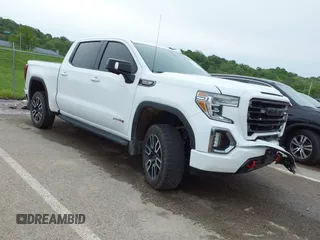 2022 GMC Sierra 1500 AT4 with VIN 3GTP9EEL8NG124797, listed as a IAAI auction lot 42170417 with 47,000 mi miles and . Bid and sale history available at DreamBid. Image 1.