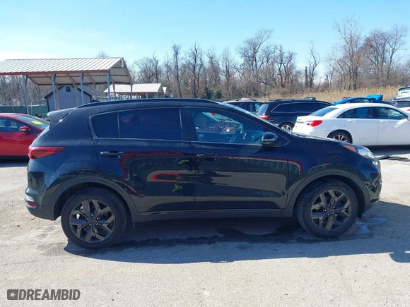2021 Kia Sportage S with VIN KNDP6CACXM7867510, listed as a IAAI auction lot 41740288 with 64,198 mi miles. Bid and sale history available at carsss.com. Image 13.