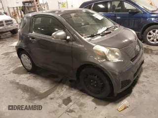 2012 Scion iQ with VIN JTNJJXB03CJ019403, listed as a IAAI auction lot 41543384 with 110,749 mi miles. Bid and sale history available at carsss.com. Image 1.