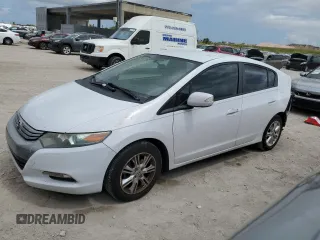 2010 Honda Insight EX with VIN JHMZE2H79AS038112, listed as a Copart auction lot 54794785 with 183,457 mi miles and Salvage Title. Bid and sale history available at DreamBid. Image 1.