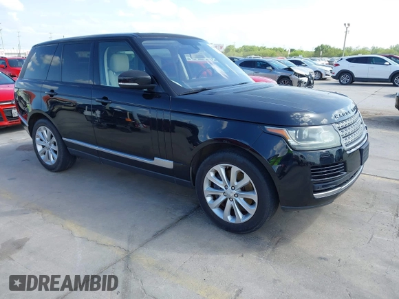 2016 Land Rover Range Rover HSE with VIN SALGS2VF6GA270624, listed as a IAAI auction lot 42540593 with 122,164 mi miles and . Bid and sale history available at DreamBid. Image 1.