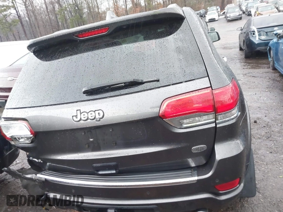 2014 Jeep Grand Cherokee Overland with VIN 1C4RJFCT2EC146239, listed as a IAAI auction lot 41368514 with 164,239 mi miles. Bid and sale history available at carsss.com. Image 16.