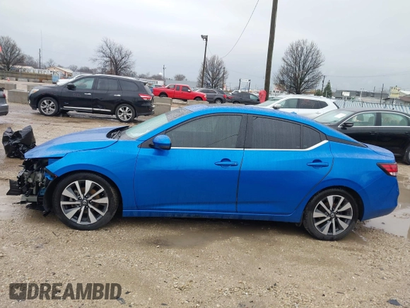 2020 Nissan Sentra SV with VIN 3N1AB8CV1LY233015, listed as a IAAI auction lot 41935081 with 95,842 mi miles and . Bid and sale history available at DreamBid. Image 14.