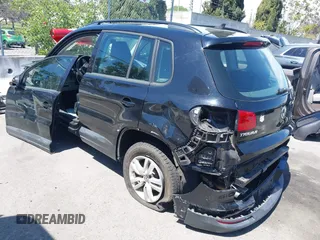 2017 Volkswagen Tiguan S with VIN WVGAV7AX5HK023196, listed as a IAAI auction lot 41999906 with 48,751 mi miles and . Bid and sale history available at DreamBid. Image 3.