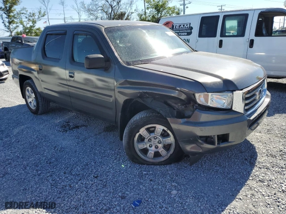 2012 Honda Ridgeline RTS with VIN 5FPYK1F49CB453639, listed as a Copart auction lot 53346365 with 109,846 mi miles and Salvage Title. Bid and sale history available at carsss.com. Image 4.