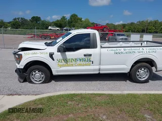 2023 Ford F-150 XL with VIN 1FTMF1CP7PKF84555, listed as a IAAI auction lot 42197597 with 12,216 mi miles and . Bid and sale history available at DreamBid. Image 15.