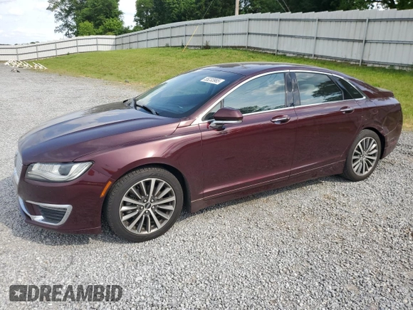 2017 Lincoln MKZ Select z VIN 3LN6L5C97HR649682, wystawiony jako Copart lot #55233965 z przebiegiem 104 727 mil mil oraz Szkoda całkowita • Salvage title. Historia ofert i sprzedaży dostępna na DreamBid. Obrazek 1.