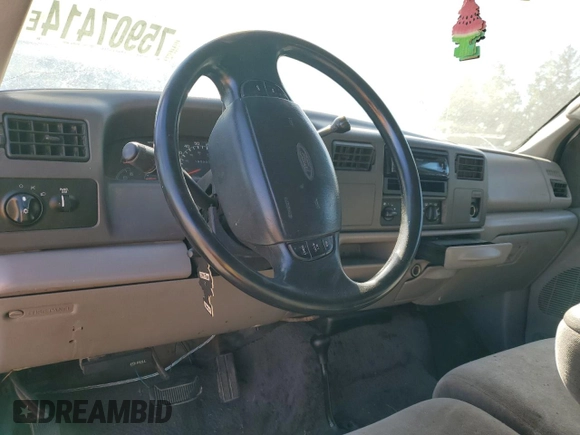2000 Ford Super Duty F-250 XL with VIN 1FTNW21S9YEA11478, listed as a Copart auction lot 75907414 with 195,203 mi miles and Clean Title. Bid and sale history available at carsss.com. Image 8.