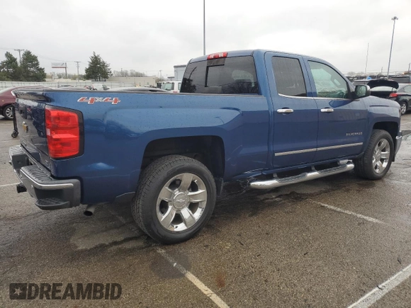 2015 Chevrolet Silverado 1500 LTZ with VIN 1GCVKSEC4FZ174074, listed as a Copart auction lot 81199614 with 72,619 mi miles and Salvage Title. Bid and sale history available at carsss.com. Image 3.