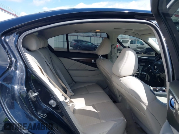 2014 Infiniti Q50 Hybrid Premium with VIN JN1AV7AP8EM691436, listed as a IAAI auction lot 42138263 with 93,253 mi miles and . Bid and sale history available at DreamBid. Image 8.
