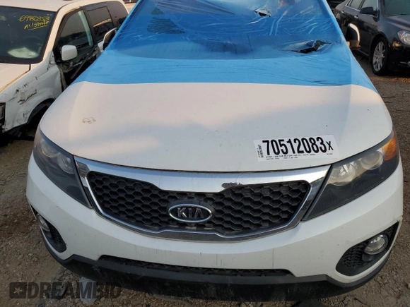 2013 Kia Sorento EX with VIN 5XYKU4A66DG334931, listed as a Copart auction lot 88740895 with Not Provided miles and Non Repairable. Bid and sale history available at DreamBid. Image 11.