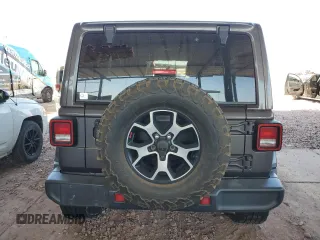 2019 Jeep Wrangler Unlimited Sahara with VIN 1C4HJXENXKW617130, listed as a Copart auction lot 47091255 with Not provided miles and Salvage title. Bid and sale history available at DreamBid. Image 6.