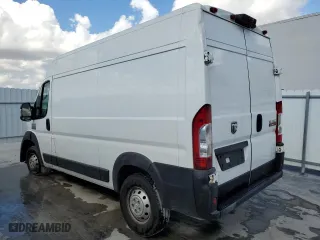 2019 Ram ProMaster Cargo Van with VIN 3C6TRVBG0KE547779, listed as a Copart auction lot 43593535 with 0 mi miles and Clean Title. Bid and sale history available at carsss.com. Image 2.