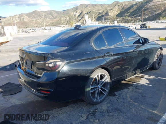 2016 BMW 3 Series 328i with VIN WBA8E9G52GNT44904, listed as a IAAI auction lot 41899944 with 105,917 mi miles. Bid and sale history available at carsss.com. Image 4.