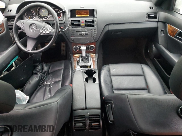 2010 Mercedes-Benz C-Class C 300 Sport with VIN WDDGF5EB7AR114407, listed as a Copart auction lot 42518235 with 143,392 mi miles and Salvage Title. Bid and sale history available at carsss.com. Image 8.