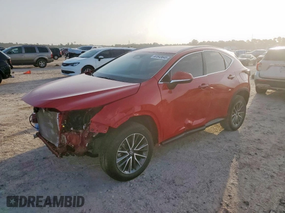 2024 Lexus NX 250 с VIN 2T2ADCAZ8RC006506, выставлен на аукционе Copart как лот 61543045 с пробегом 55 161 миль миль и На запчасти • Non repairable. История ставок и продаж доступна на DreamBid. Изображение 1.