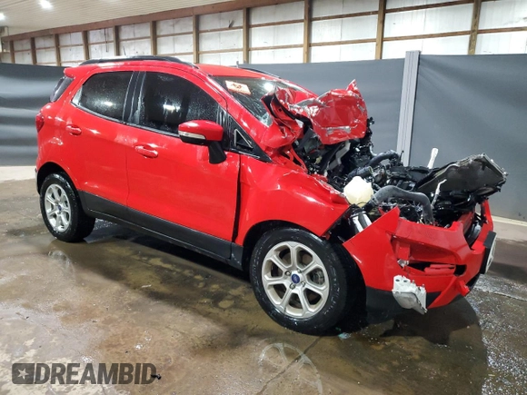 2020 Ford EcoSport SE z VIN MAJ3S2GE6LC320808, wystawiony jako Copart lot #84242084 z przebiegiem Nie podano mil oraz Tytuł czysty. Historia ofert i sprzedaży dostępna na DreamBid. Obrazek 4.