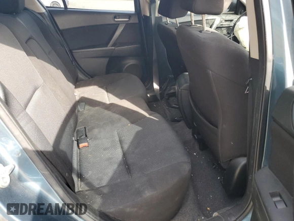 2011 Mazda 3 i Touring with VIN JM1BL1VG0B1451020, listed as a Copart auction lot 55887435 with Not Provided miles and Salvage Title. Bid and sale history available at DreamBid. Image 10.