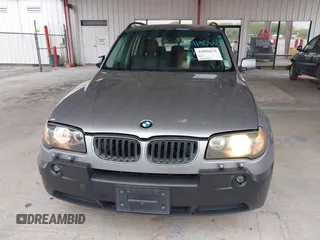 2005 BMW X3 3.0i with VIN WBXPA93495WD18319, listed as a IAAI auction lot 41906633 with 185,090 mi miles. Bid and sale history available at carsss.com. Image 6.