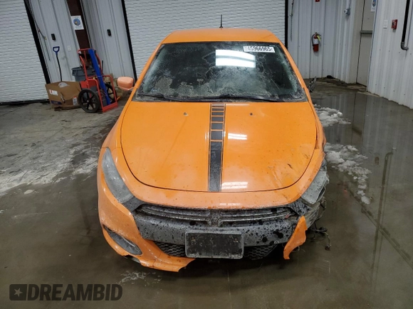2013 Dodge Dart SXT with VIN 1C3CDFBA0DD345994, listed as a Copart auction lot 45966965 with 182,290 mi miles and Salvage Title. Bid and sale history available at carsss.com. Image 5.