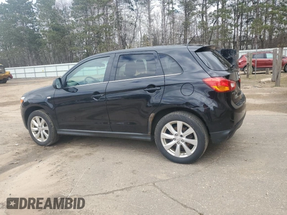 2013 Mitsubishi Outlander Sport SE with VIN 4A4AR4AU7DE014658, listed as a Copart auction lot 54887335 with 171,652 mi miles and Clean Title. Bid and sale history available at carsss.com. Image 2.