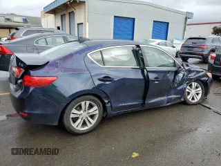 2013 Acura ILX with VIN 19VDE1F35DE001631, listed as a Copart auction lot 45153755 with 158,528 mi miles and Salvage Title. Bid and sale history available at carsss.com. Image 3.
