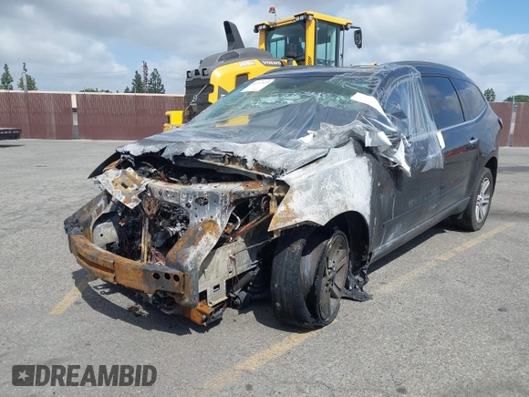 2017 Chevrolet Traverse LT with VIN 1GNKRHKD2HJ327980, listed as a IAAI auction lot 41717473 with Not Provided miles and . Bid and sale history available at DreamBid. Image 2.