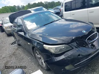 2008 BMW 5 Series 528i with VIN WBANU53508C115672, listed as a IAAI auction lot 42251338 with 140,286 mi miles and . Bid and sale history available at DreamBid. Image 1.