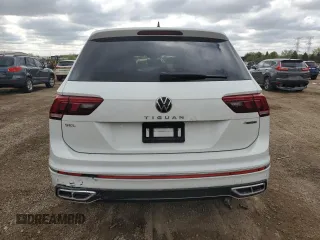 2024 Volkswagen Tiguan SEL R-Line z VIN 3VV4B7AX3RM141320, wystawiony jako Copart lot #55606335 z przebiegiem 9 347 mil mil oraz Szkoda całkowita • Salvage title. Historia ofert i sprzedaży dostępna na DreamBid. Obrazek 6.