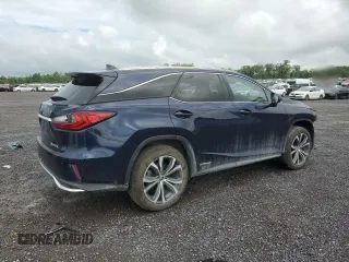 2018 Lexus RX 450hL Premium with VIN JTJDGKCAXJ2004699, listed as a Copart auction lot 63673635 with 6,850 mi miles and Salvage title. Bid and sale history available at DreamBid. Image 3.