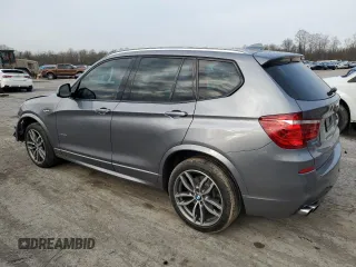 2017 BMW X3 xDrive35i with VIN 5UXWX7C58H0U40354, listed as a Copart auction lot 52769395 with 67,047 mi miles and Salvage Title. Bid and sale history available at DreamBid. Image 2.