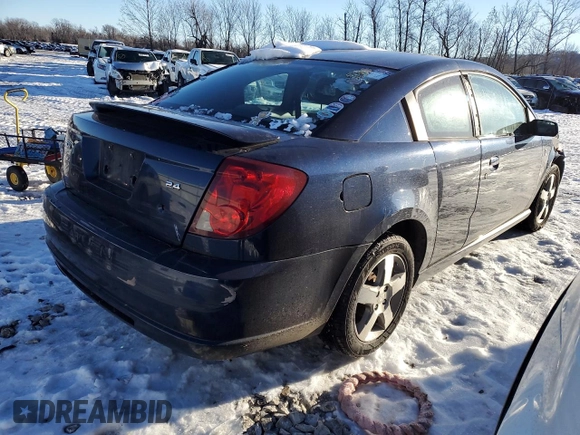 2007 Saturn ION z VIN 1G8AW15B87Z129221, wystawiony jako Copart lot #87710125 z przebiegiem 118 589 mil mil oraz Szkoda całkowita • Salvage title. Historia ofert i sprzedaży dostępna na DreamBid. Obrazek 3.
