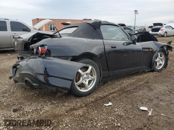 2004 Honda S2000 with VIN JHMAP21454T005355, listed as a Copart auction lot 47326085 with Not Provided miles and Salvage Title. Bid and sale history available at DreamBid. Image 3.