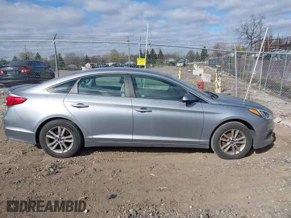 2017 Hyundai Sonata SE with VIN 5NPE24AF5HH572898, listed as a IAAI auction lot 42039023 with 50,494 mi miles and . Bid and sale history available at DreamBid. Image 13.