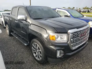 2022 GMC Canyon 2WD Denali with VIN 1GTG5EEN6N1135308, listed as a Copart auction lot 74330474 with 19,497 mi miles and Non Repairable. Bid and sale history available at carsss.com. Image 4.