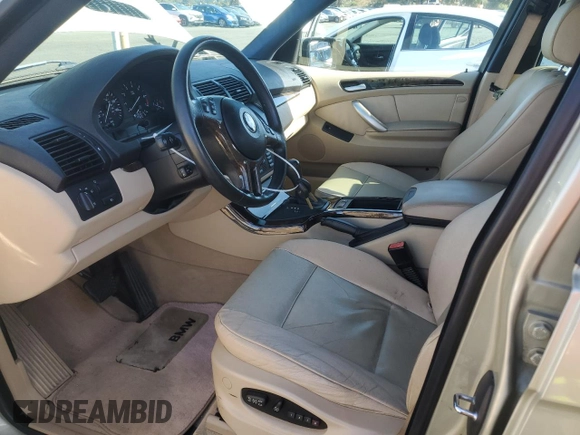 2001 BMW X5 3.0i with VIN WBAFA53591LM83013, listed as a Copart auction lot 75572374 with 0 mi miles and Clean Title. Bid and sale history available at carsss.com. Image 7.