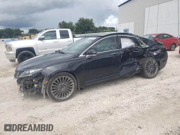 2016 Lincoln MKZ с VIN 3LN6L2MK0GR612195, выставлен на аукционе Copart как лот 70779444 с пробегом Не указан миль и Списание • Salvage title. История ставок и продаж доступна на DreamBid. Изображение 1.