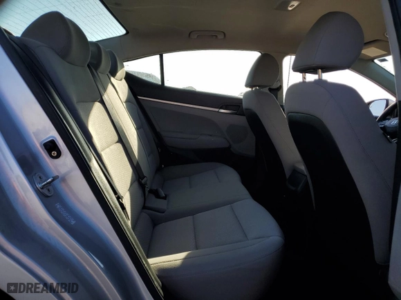 2019 Hyundai Elantra SE with VIN KMHD74LFXKU833512, listed as a Copart auction lot 50049725 with 48,307 mi miles and Salvage Title. Bid and sale history available at carsss.com. Image 10.