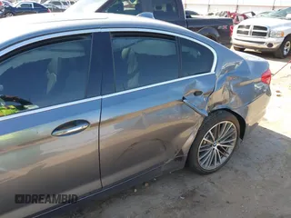 2018 BMW 5 Series 530i xDrive with VIN WBAJA7C53JG907445, listed as a IAAI auction lot 42007516 with Not Provided miles. Bid and sale history available at carsss.com. Image 17.