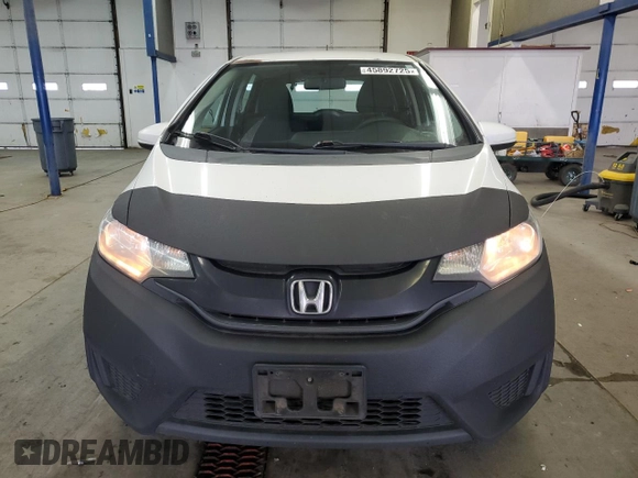 2016 Honda Fit LX with VIN 3HGGK5H5XGM701014, listed as a Copart auction lot 45892725 with 610,758 mi miles and Clean title. Bid and sale history available at DreamBid. Image 5.