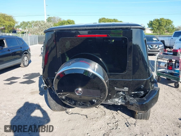 2021 Mercedes-Benz G 550 with VIN W1NYC6BJ9MX384739, listed as a IAAI auction lot 41699198 with 45,342 mi miles and . Bid and sale history available at DreamBid. Image 6.