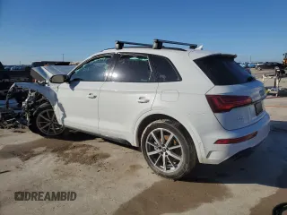 2022 Audi Q5 S line Prestige with VIN WA1F2AFY4N2022855, listed as a Copart auction lot 86198714 with 0 mi miles and Salvage Title. Bid and sale history available at carsss.com. Image 2.