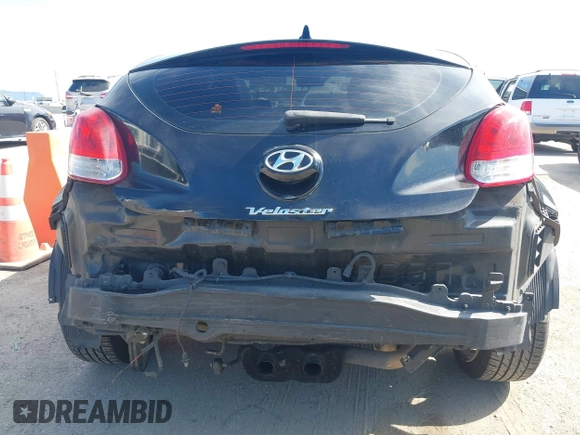 2013 Hyundai Veloster w/Black Int with VIN KMHTC6AD4DU132701, listed as a IAAI auction lot 42021759 with 102,840 mi miles and . Bid and sale history available at DreamBid. Image 6.
