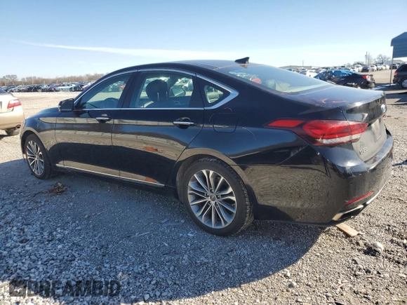 2015 Hyundai Genesis 3.8L with VIN KMHGN4JE9FU015398, listed as a Copart auction lot 47484215 with 124,873 mi miles and Clean Title. Bid and sale history available at carsss.com. Image 2.