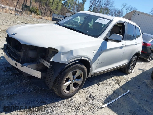2011 BMW X3 28i with VIN 5UXWX5C5XBL706113, listed as a IAAI auction lot 41675634 with 181,034 mi miles and . Bid and sale history available at DreamBid. Image 2.